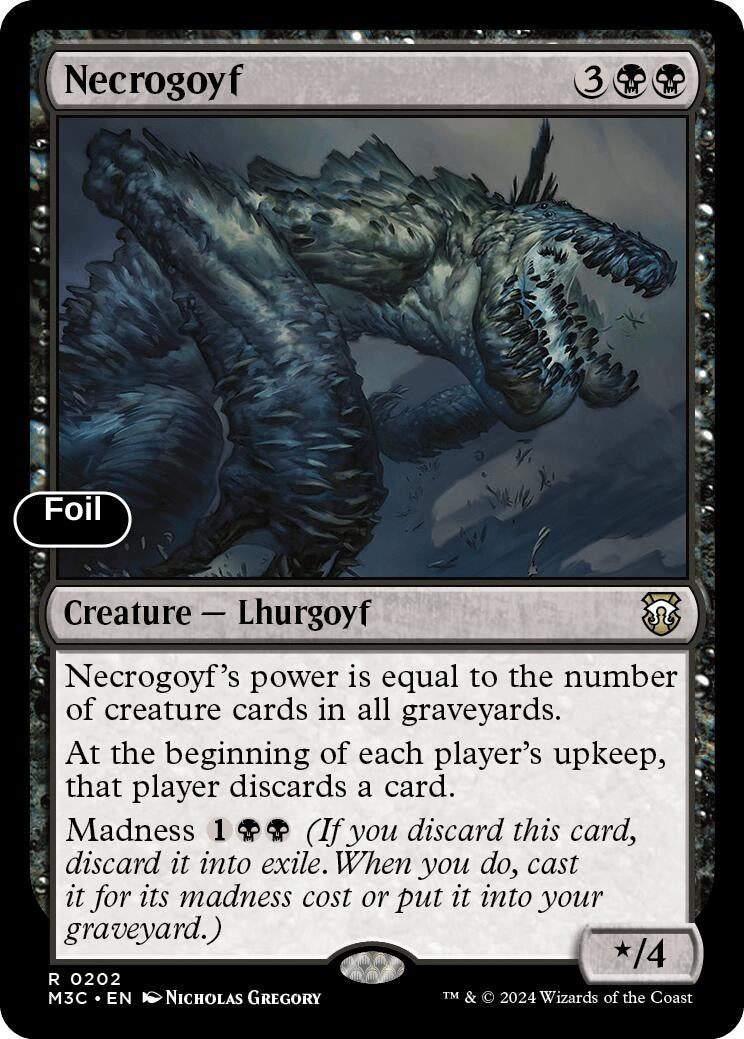 Necrogoyf (Ripple Foil)