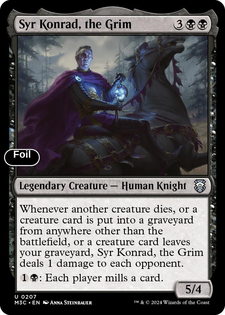 Syr Konrad, the Grim (Ripple Foil)
