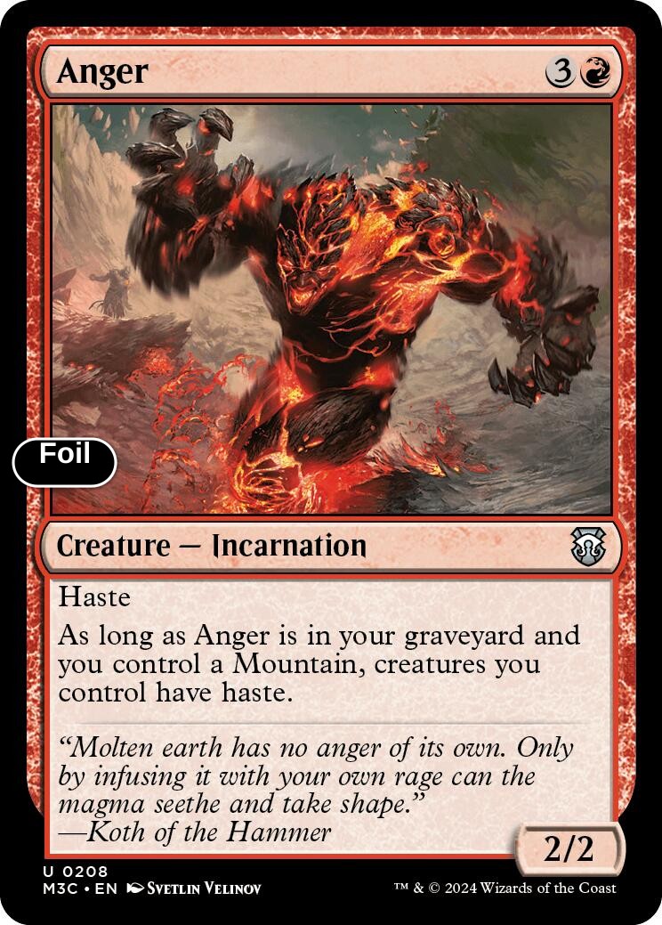 Anger (Ripple Foil)