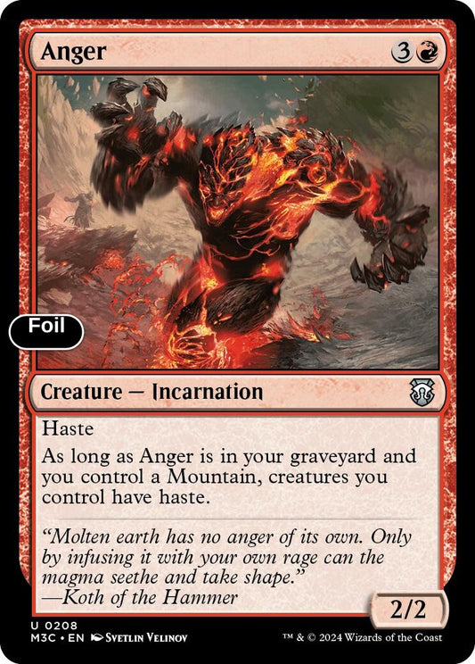 Anger (Ripple Foil)