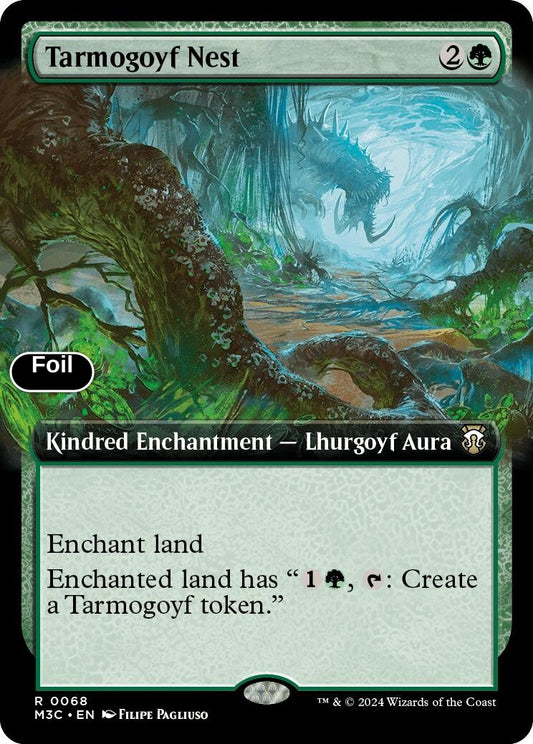 Tarmogoyf Nest (Extended Art) (Ripple Foil)
