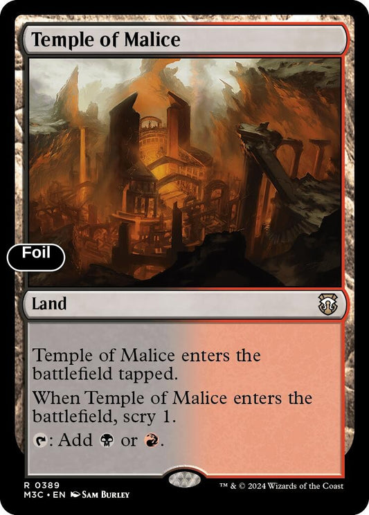 Temple of Malice (Ripple Foil)