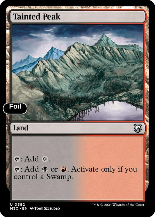 Tainted Peak (Ripple Foil)