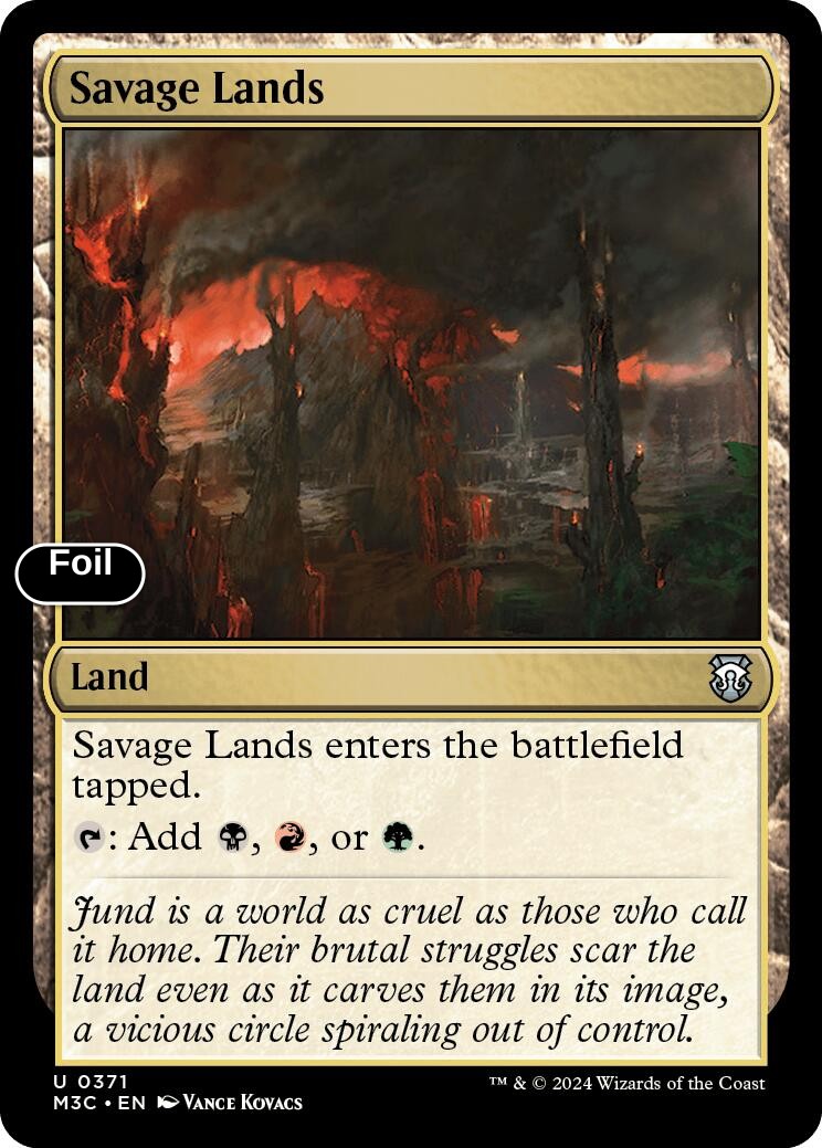 Savage Lands (Ripple Foil)