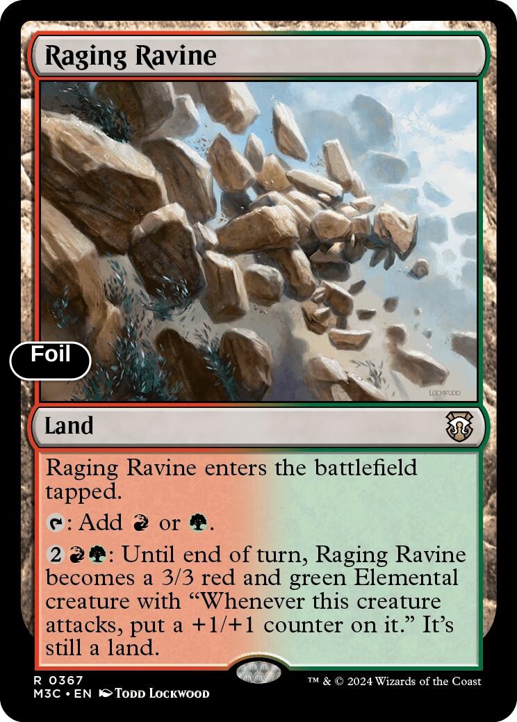 Raging Ravine (Ripple Foil)