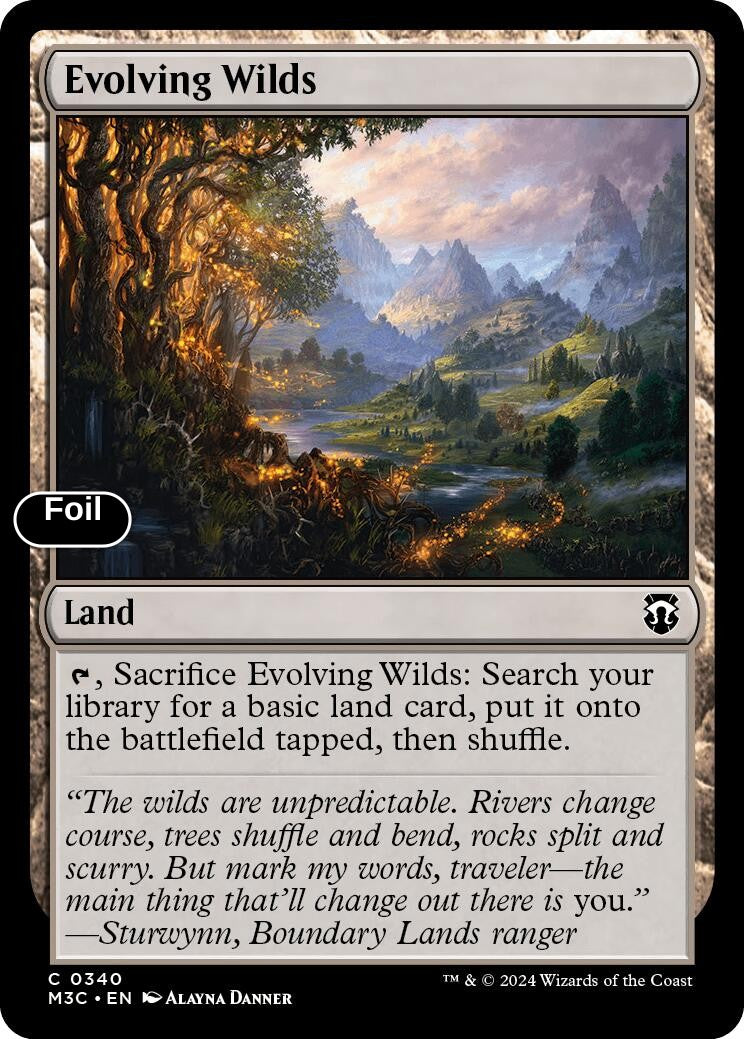 Evolving Wilds (Ripple Foil)