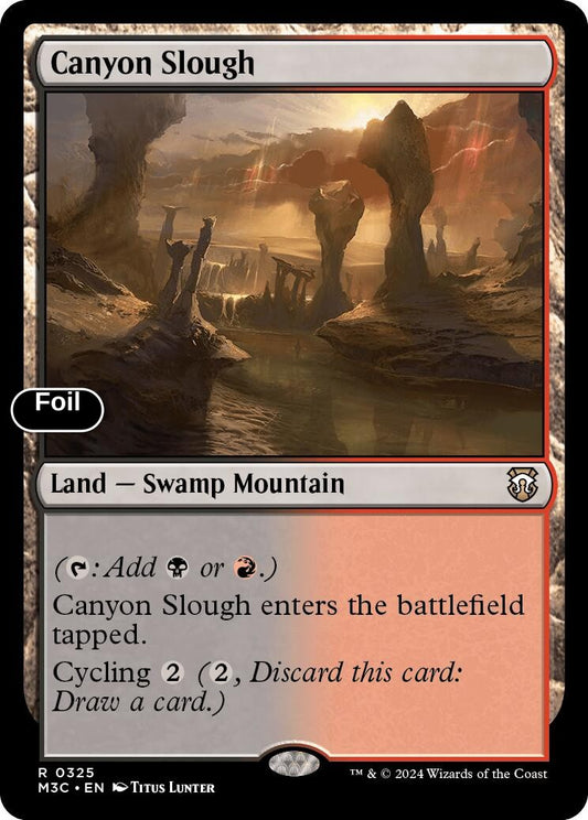 Canyon Slough (Ripple Foil)