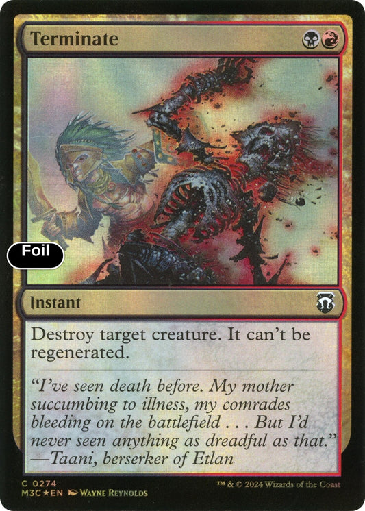 Terminate (Ripple Foil)
