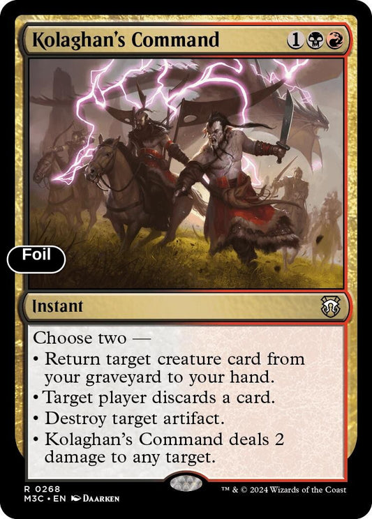 Kolaghan's Command (Ripple Foil)