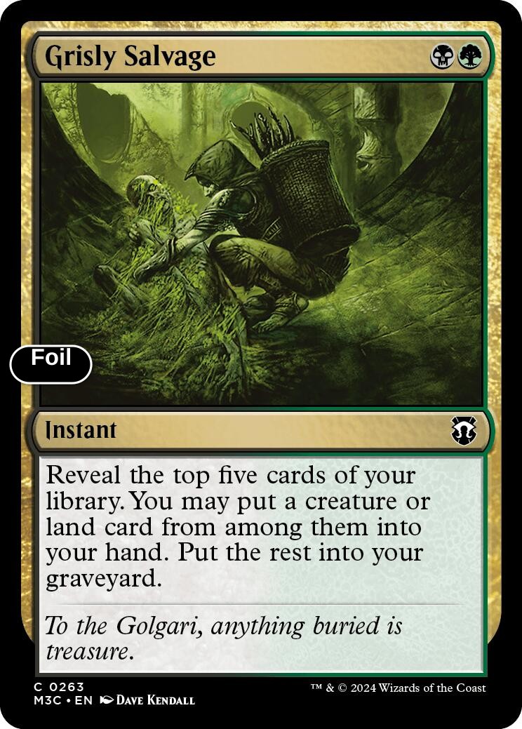 Grisly Salvage (Ripple Foil)