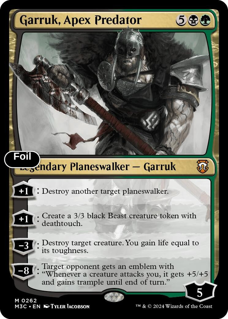 Garruk, Apex Predator (Ripple Foil)