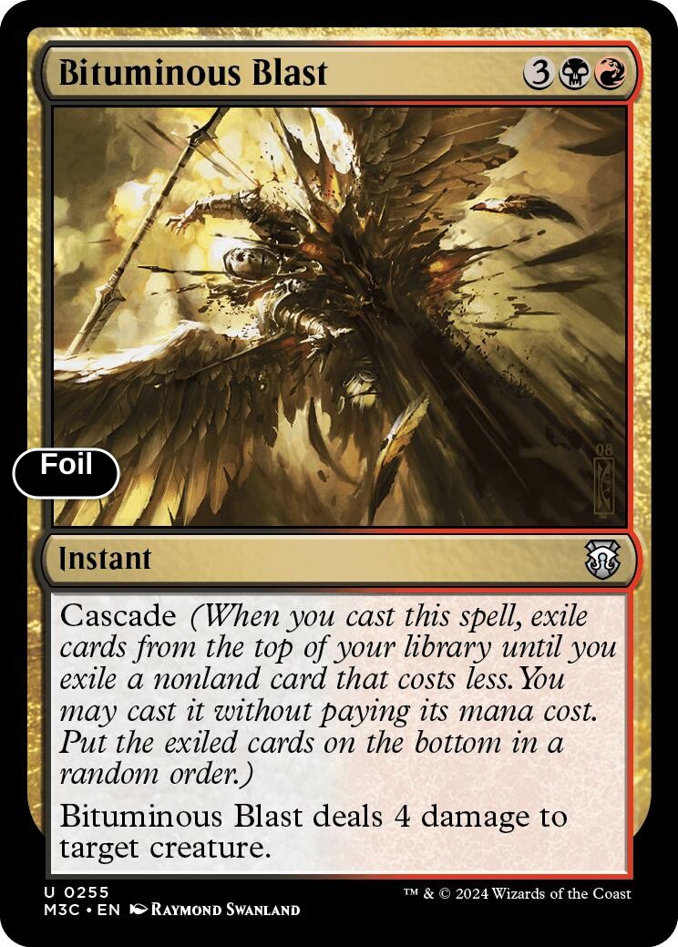 Bituminous Blast (Ripple Foil)