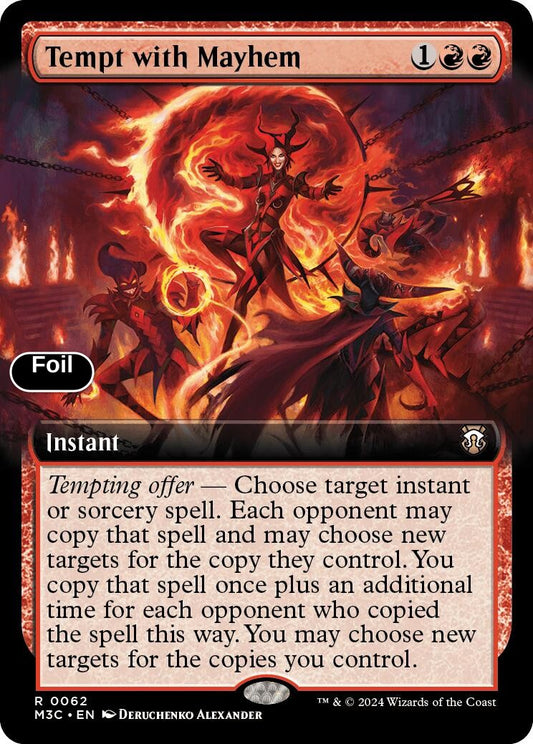 Tempt with Mayhem (Extended Art) (Ripple Foil)