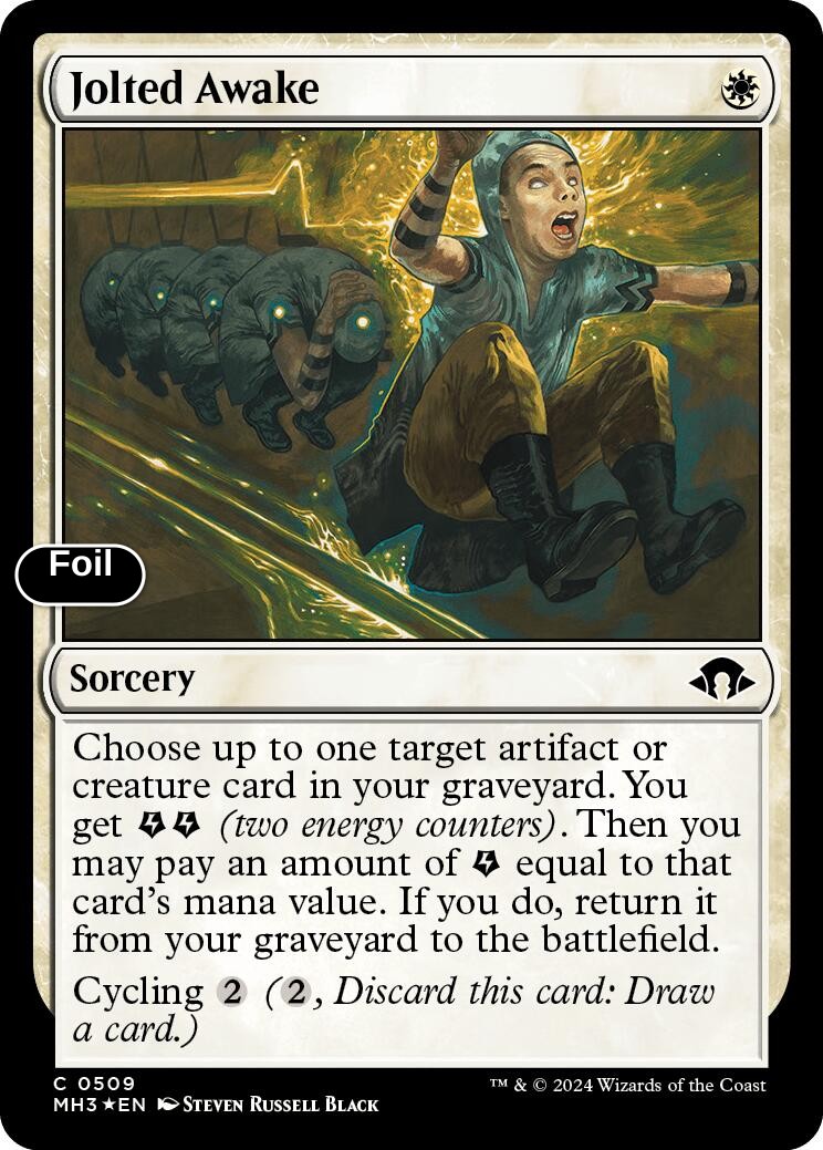 Jolted Awake (Ripple Foil)