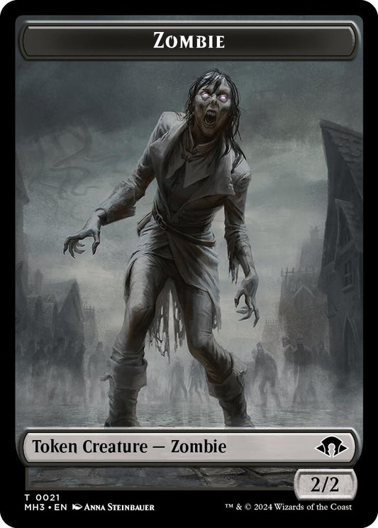 Zombie // Insect (0027) Double-Sided Token