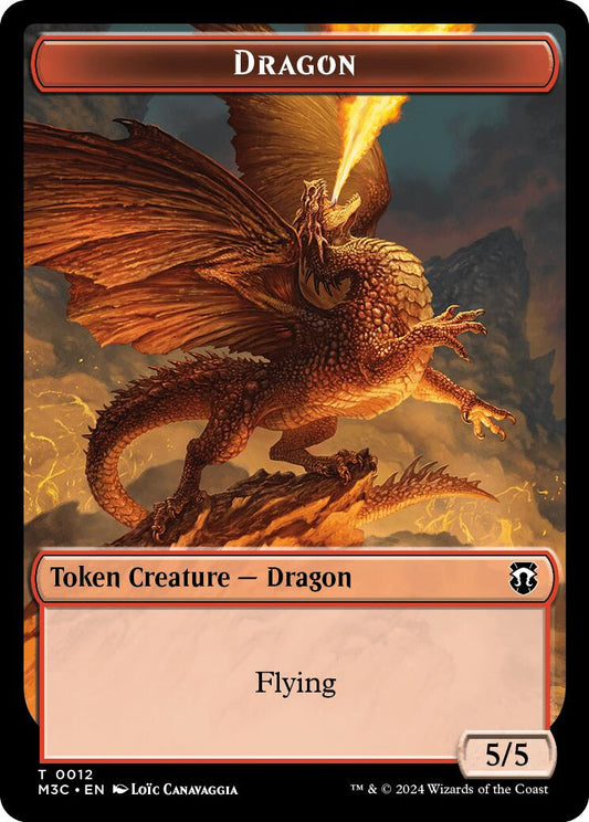 Dragon // Treasure Double-Sided Token