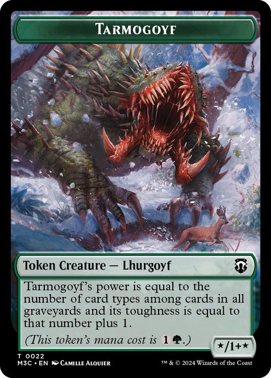 Tarmogoyf // Goblin Double-Sided Token