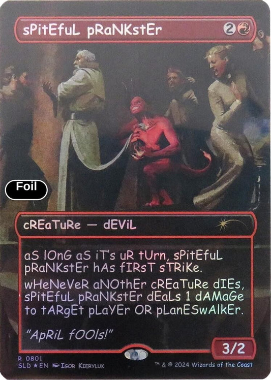 sPitEfuL pRaNKstEr (Rainbow Foil)