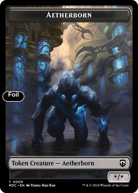Aetherborn (Ripple Foil) // Servo Double-Sided Token