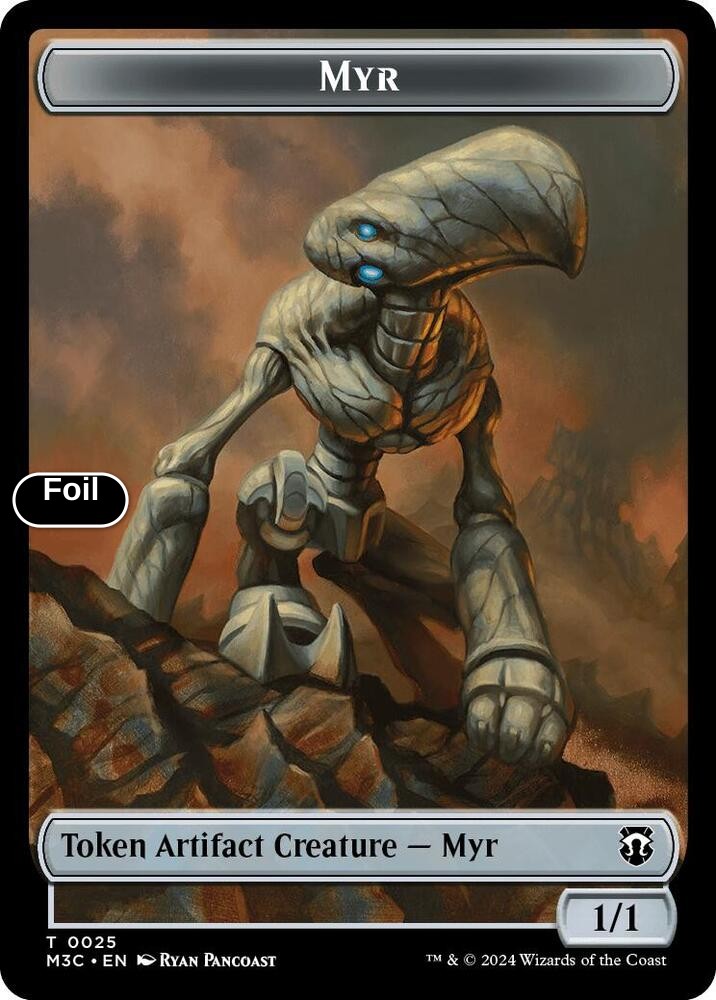 Construct (Ripple Foil) // Myr Double-Sided Token (Back)