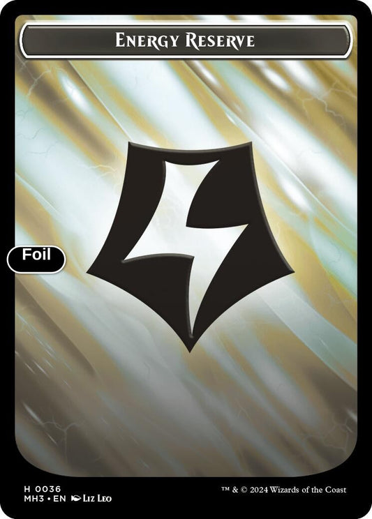 Energy Reserve (Ripple Foil) // Servo Double-Sided Token