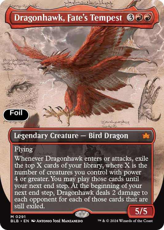 Dragonhawk, Fate's Tempest (Borderless)