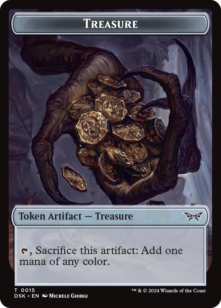 Angel // Treasure Double-Sided Token (Back)