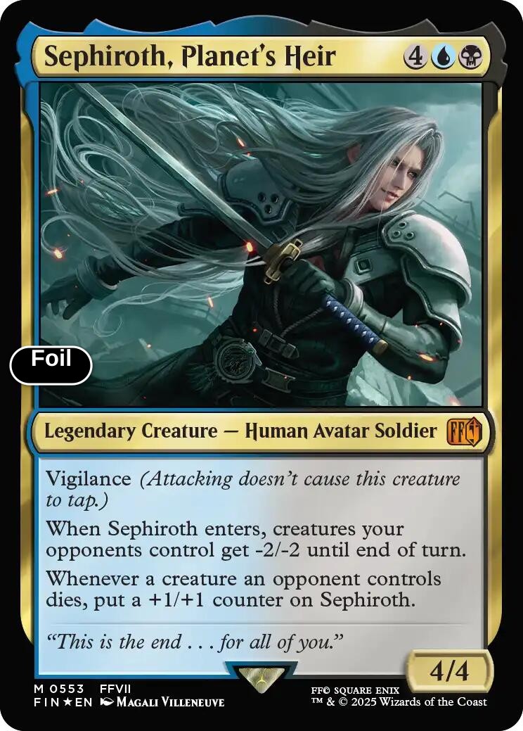 Sephiroth, Planet's Heir