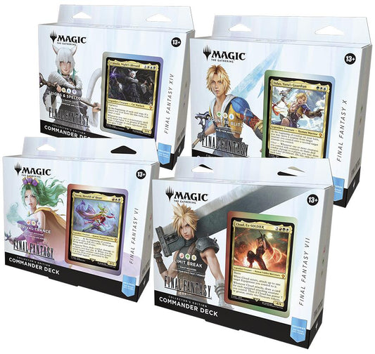 FINAL FANTASY Commander Deck Display (Collector's Edition) | New | Unopened | Commander: FINAL FANTASY [FIC]