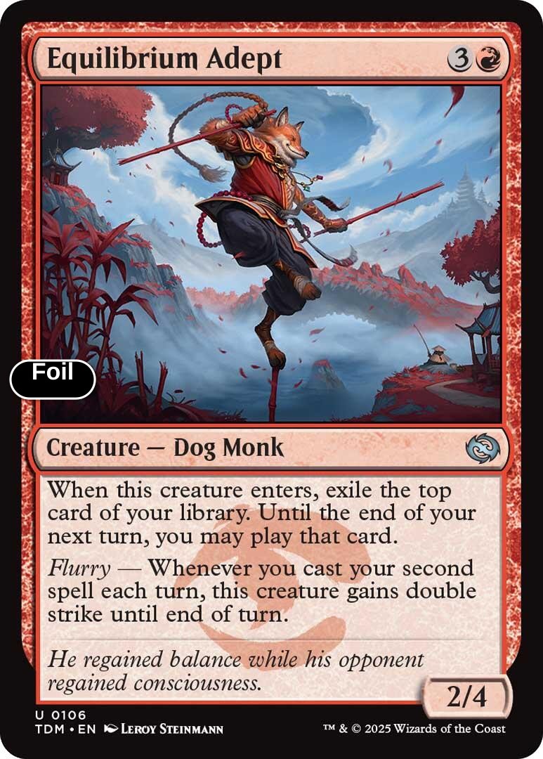 Equilibrium Adept
