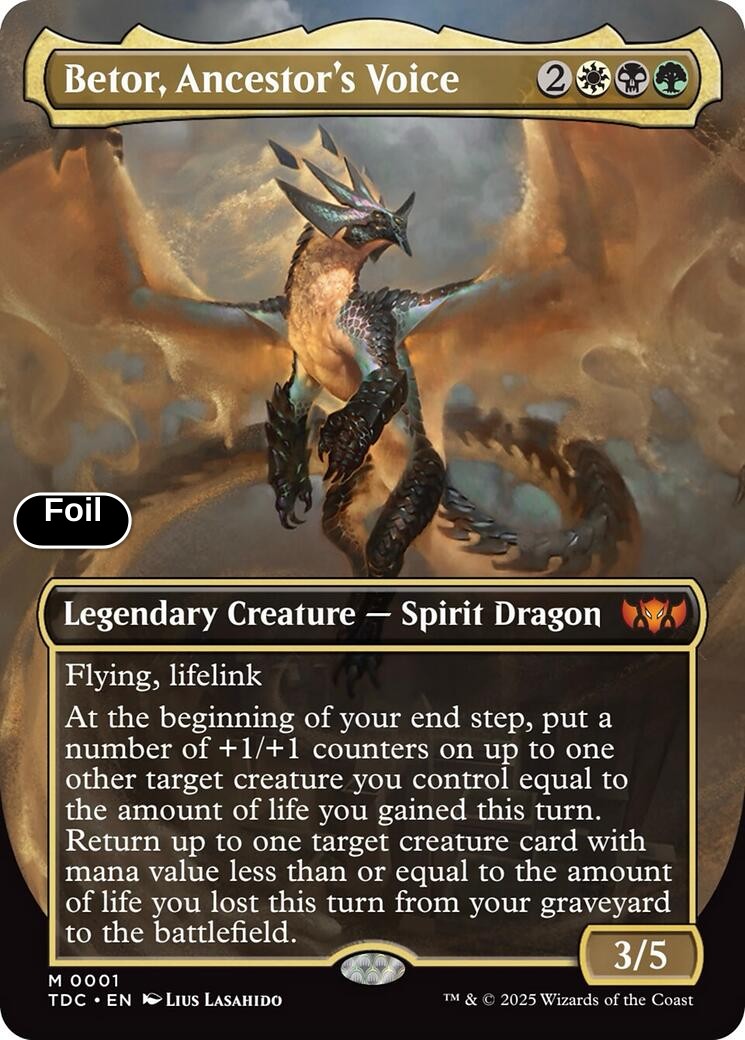 Betor, Ancestor's Voice (Borderless)