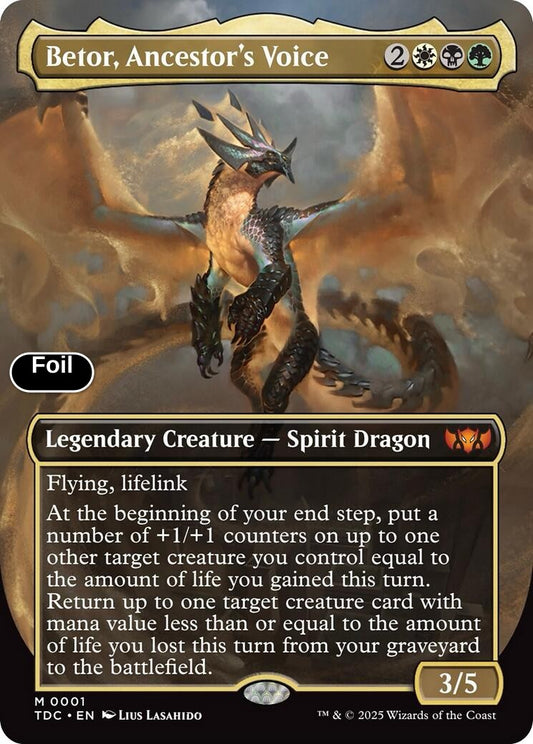 Betor, Ancestor's Voice (Borderless)