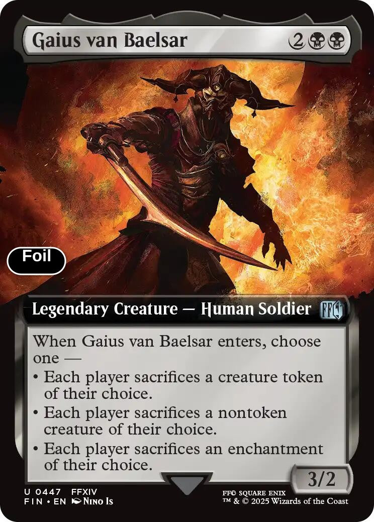 Gaius van Baelsar (Extended Art)