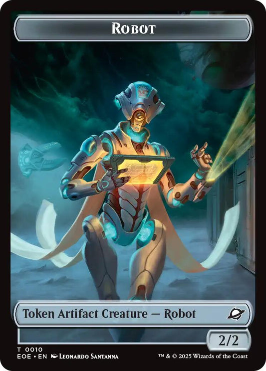 Robot // Lander (0007) Double-Sided Token