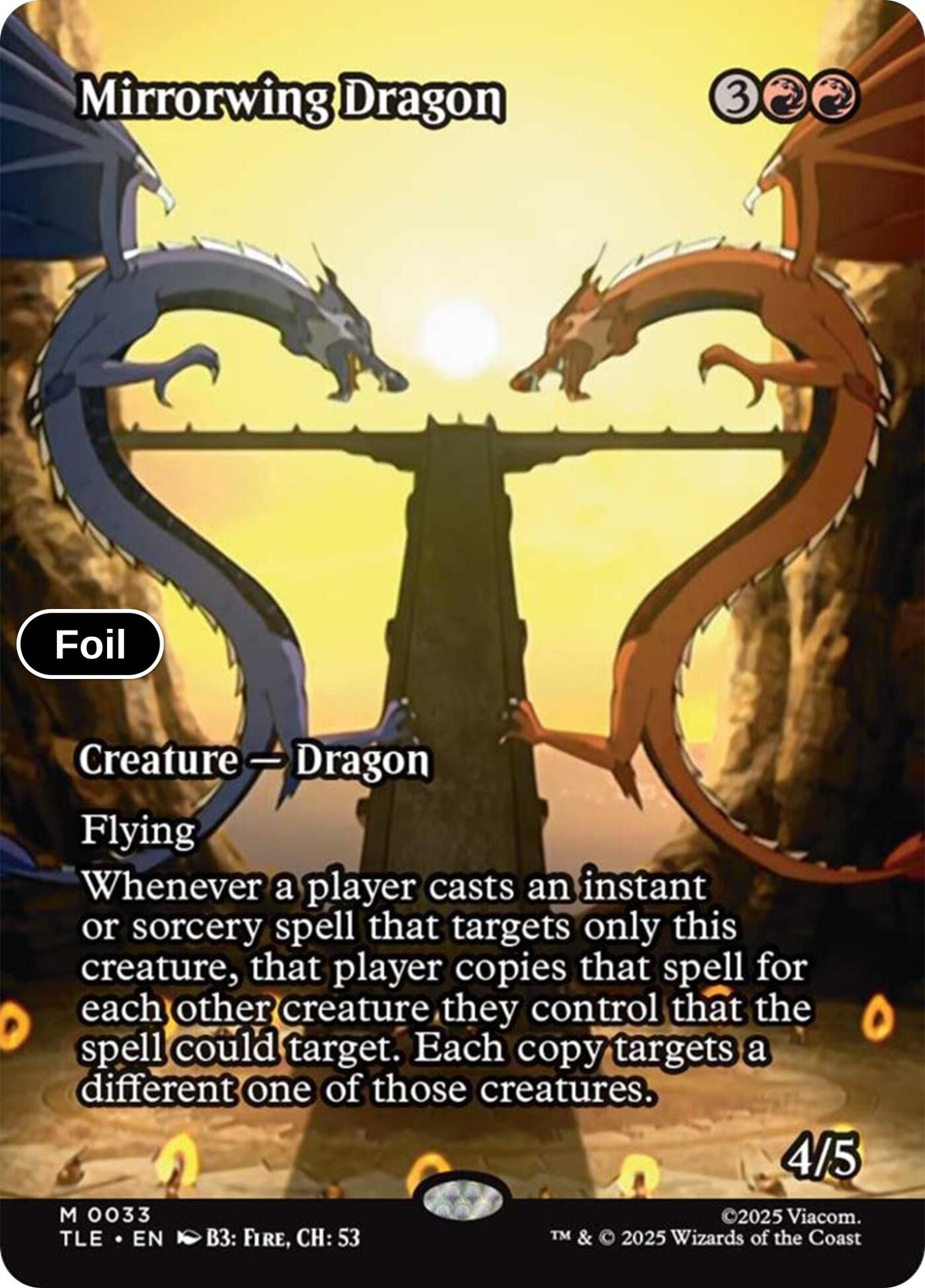 Mirrorwing Dragon (Borderless)