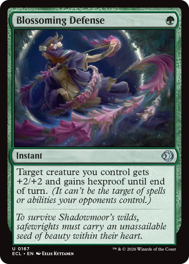 Blossoming Defense