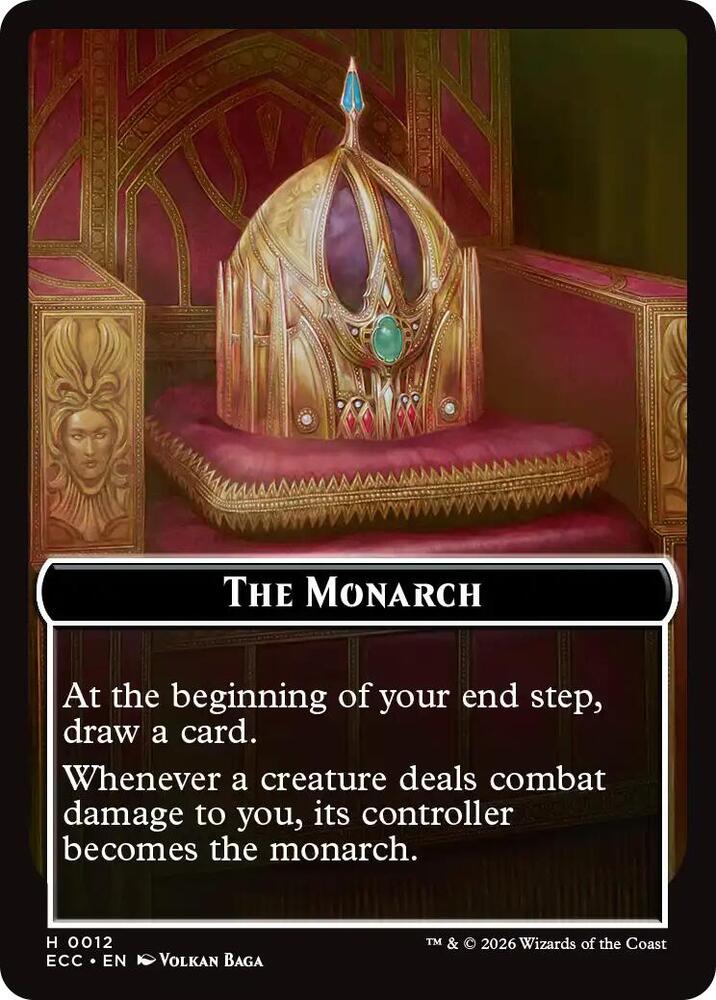 Saproling // The Monarch Double-Sided Token (Back)