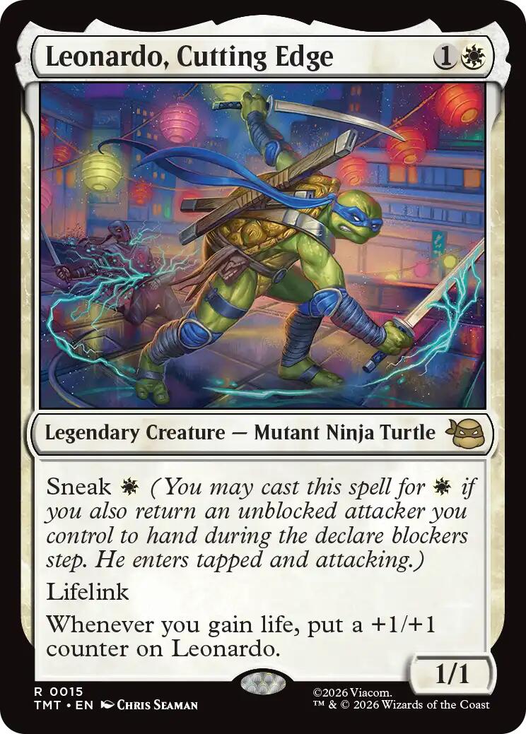 Leonardo, Cutting Edge