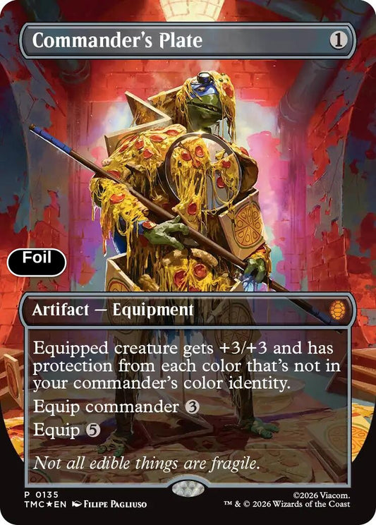 Commander's Plate (Borderless)