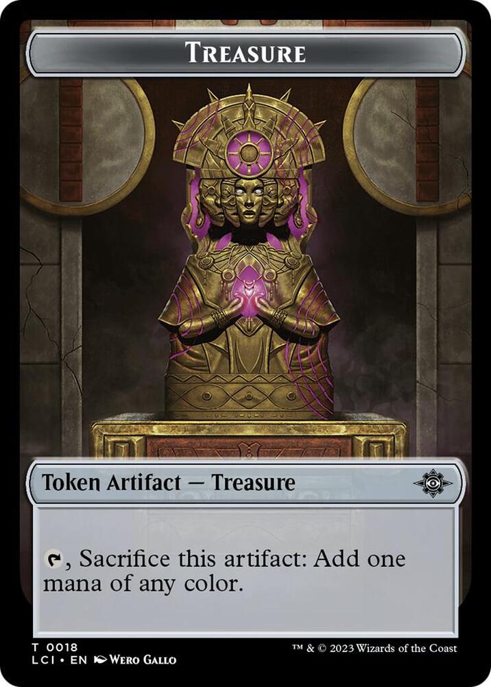 Treasure (0018) // Map Double-Sided Token (Back)