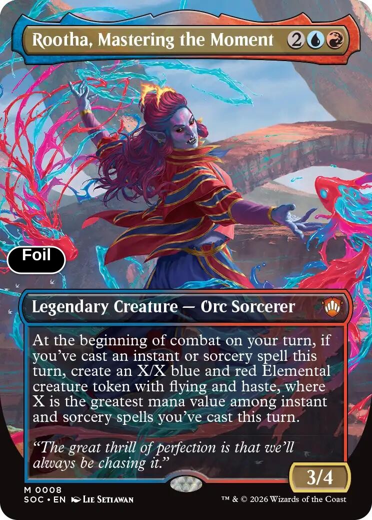 Rootha, Mastering the Moment (Borderless)