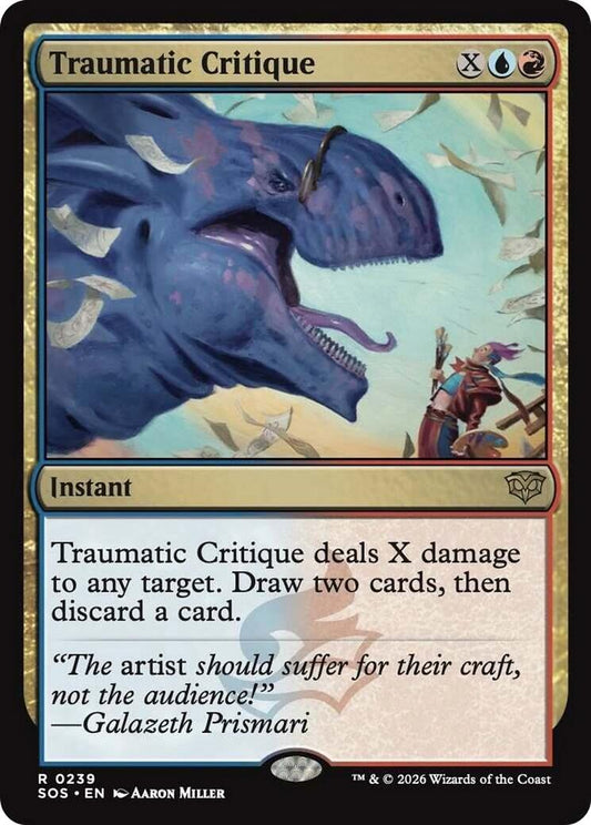 Traumatic Critique