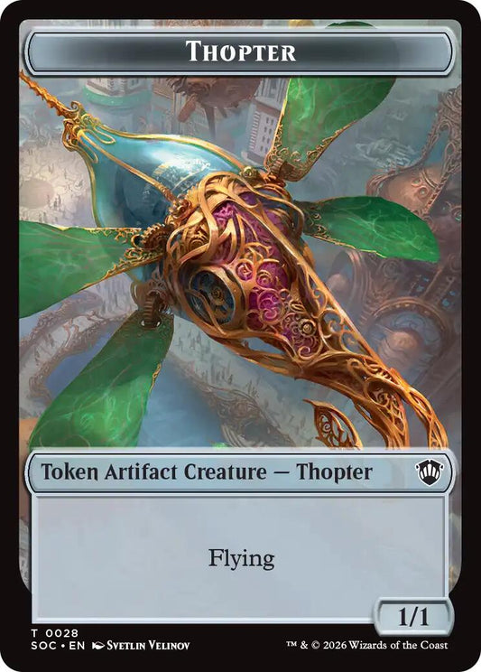 Thopter // Fractal (0004) Double-Sided Token