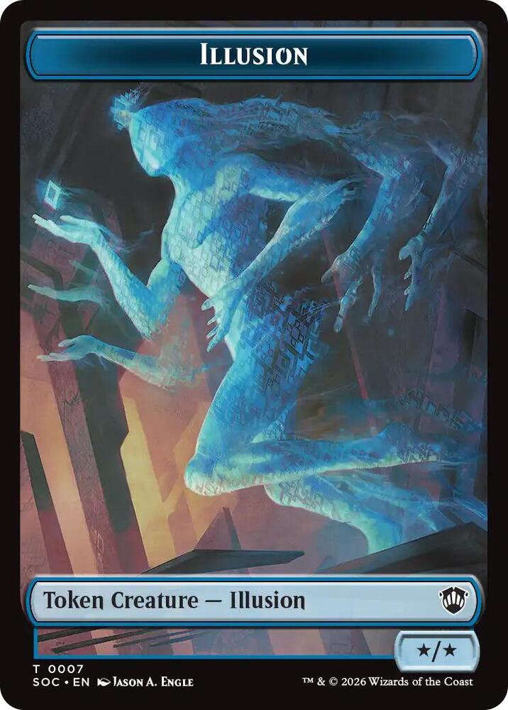 Spirit (0006) // Illusion Double-Sided Token (Back)