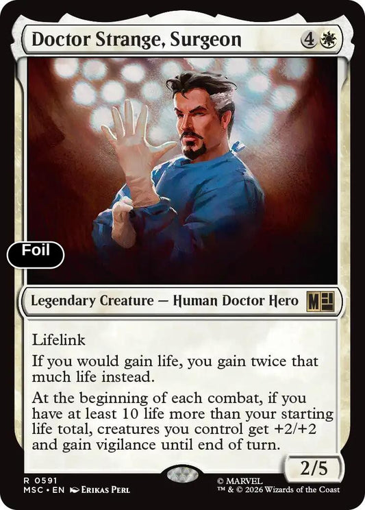Doctor Strange, Surgeon