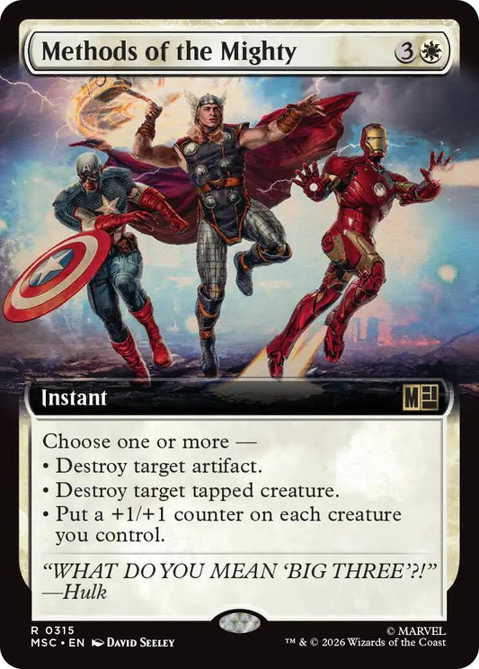 Methods of the Mighty (Extended Art)