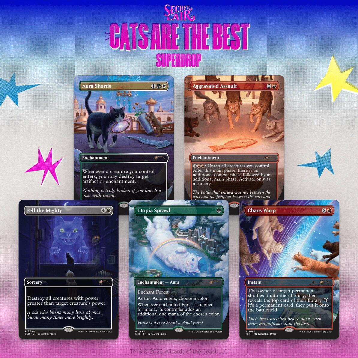 Secret Lair Drop: Cats of Chaos - Non-Foil Edition