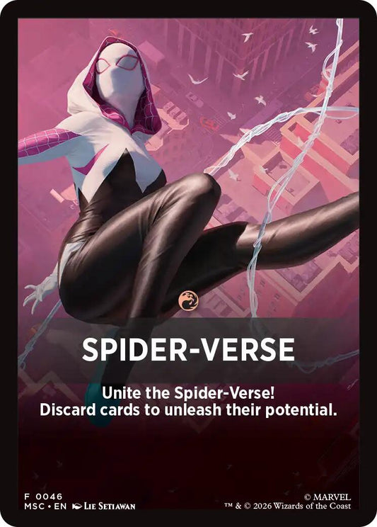 Spider-Verse Theme Card
