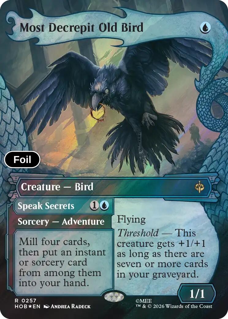 Most Decrepit Old Bird (Showcase) (Surge Foil)
