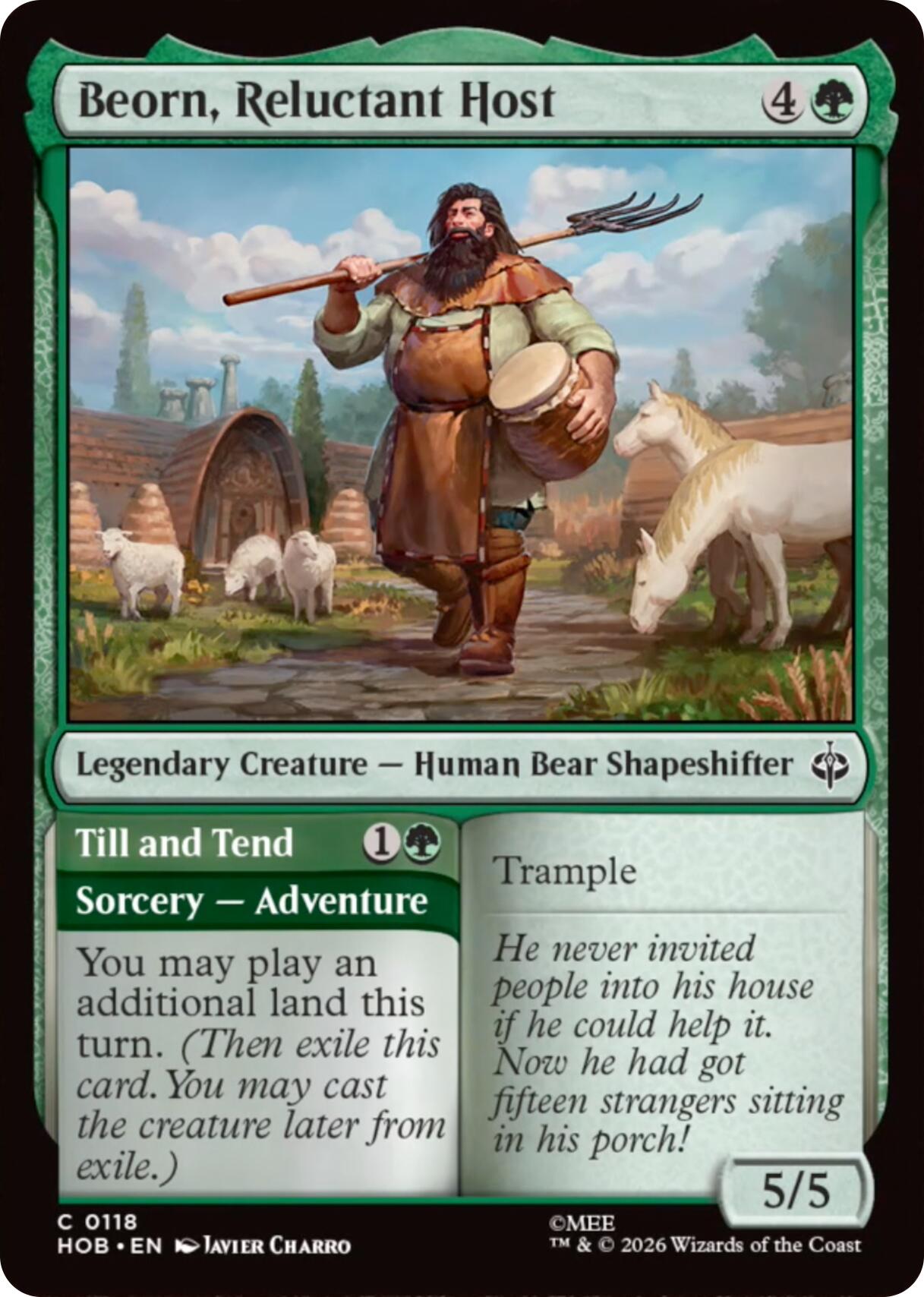 Beorn, Reluctant Host